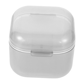 SAFIGLE Nail Soaking Tray Box Transparent Sterilizer for Manicure Tools Lightweight and Portable Cleaning Pot for Nail Drill Bits Scissors Tweezers and Art Tools