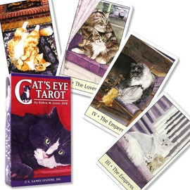Cat's Eye Tarot Tarot Divination with Japanese Manual (English Language Not Guaranteed)