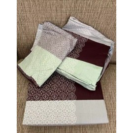 Big Seven 3 Pieces XL Twin Size Bed Sheet set For College Dorm Room Bed  100% Cotton