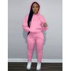 KANSOON Sweat Suits for Womens Two Piece Jogger Outfits Solid
