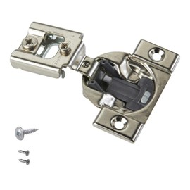 Blum 38N355B.12 Compact BLUMOTION 38N Hinge, Soft-Close, 105 Degree, 3/4 Overlay, Screw-on (Pack of 10)