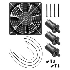TIKSCIENCE Fan and Lid/Door Switch Fit for Masterbuilt Gravity Series 560 800 1050 Digital Charcoal Grill and Smoker Combo Replace 9904190041, 9904190045