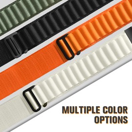 Anpzband Alpine Loop Bicep Band Compatible with Whoop 4.0, Nylon Ankle/Arm Strap for Men Women, Adjustable 10.23"-16.9", 40cm