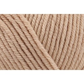 Sirdar Cashmere Merino Silk DK Crochet Yarn, Silk Wool Cashmere Blend Double Knitting Wool for Long-line Cardigans, Wraps, Swinging Ponchos- 50g Balls - Sand Stone (422) - Pack of 3