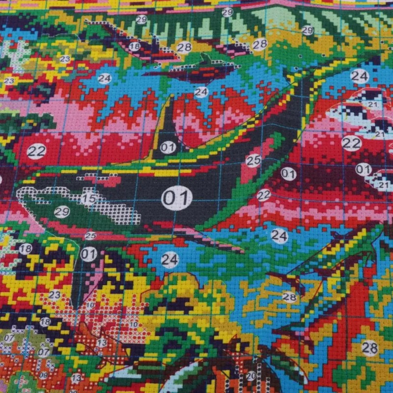Kit De Estampado De , Preimpreso, Mar, 11 , Tela