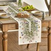 Zernblend 183 * 33 Cm Jasmine Chrysanthemum Spring Table Runner,