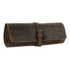Greenburry Vintage Tool Roll Leather Antique Brown