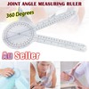 Spinals Goniometer Protractors, 3Pcs 6/8/12 Inch Therapy Protractor Measuring Angle