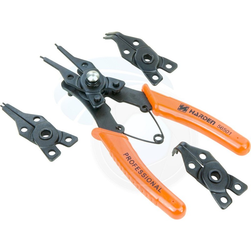 4pc Internal External Circlip C-Clip ORing Snap Ring Pliers Remover