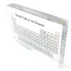 Acrylic Periodic Table Display with 85 Elements Inside Teaching Chemical