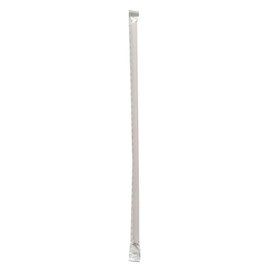 Boardwalk BWKGST1025RW 10.25 in. Polypropylene Wrapped Giant Straws - Red/White Striped (1200/Carton)