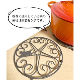 tallnext Trivet, Cat Trivet, Diameter 7.1 inches (18 cm)