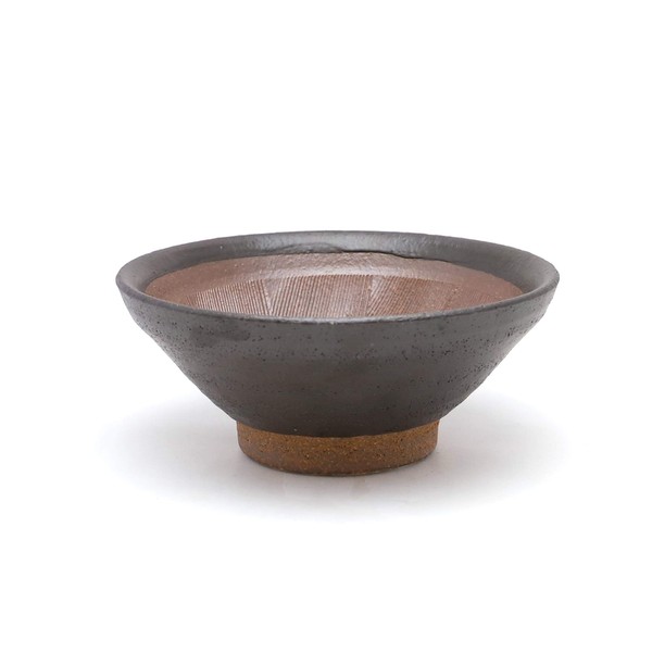 TAMAKI T-924198 Mortar, No. 6, Black Mortar, Brown, Diameter 7.1