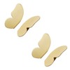 Semetall 2.91" Solid Brass Cabinet Knobs Decorative Butterfly Shape Single