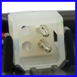 TRQ Side View Mirror Glass Assembly Turn Signal w/Backing Plate RH Compatible with Toyota Truck