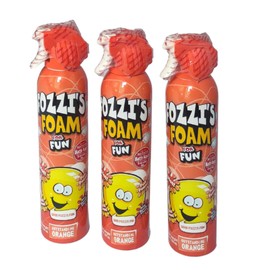 FOZZI'S New Foam Soap Aerosol for Kids,Outstanding Orange (Citrus),11.04 oz (313gm) Pack of 3