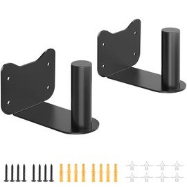 Maozhren Pack of 2 Speaker Wall Mount for Bose S1 Pro Plus / S1 Pro, Wall Mount Speaker Bracket for Bose Speakers Mounting Bracket, Black