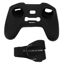 Controller Protector Silicone Case with Lanyard Protective Cover for Avata for FPV Remote Control Drones Accessories Black Lanyard