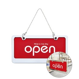 art sign OPEN CLOSED Stainless Steel 7803 / OPEN CLOSED 스텐 적 7803