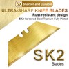 Harita Utility Knife Blades, 60 Pack Standard Replacement Blades for