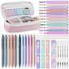 Nicpro 39 PCS Aesthetic School Supplies with Cute Pink Pen