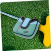 WOONEKY Golf Putter Headcover Pu Leather Square Shape Cover with
