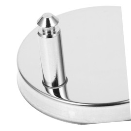 Operitacx 2 Sets Stainless Steel Toilet Seat Replacement Accessories Toilet Lid Connect Hinges Durable and Sturdy Screw