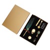 Feather Pen Retro British Style Sprinkled Gold Feather Business Fire