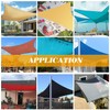 Coumavin 8'x8'x8' Sun Shade Sail Triangle Outdoor UV Block Square