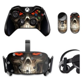 MightySkins Skin Compatible with Oculus Rift CV1 wrap Cover Sticker Skins Evil Reaper