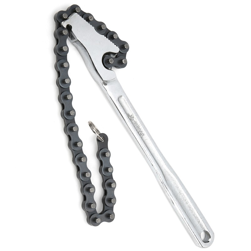Chain Wrench High Hardness Surface Polished ChromePlated Chrome Vanadium Steel