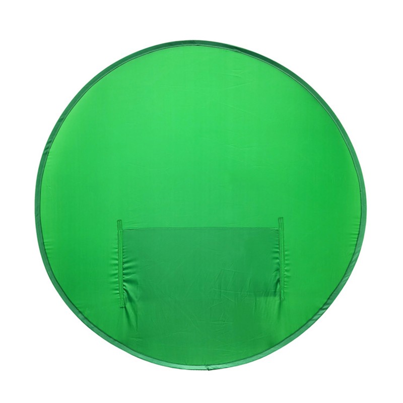 Collapsible Webcam Background Photography Chromakey Green Chair Green Screen Backdrop