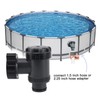 Swimming Pool Plunger Valve 38mm ABS Anti Clogging Efficient On