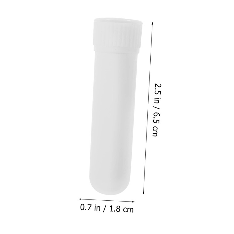SAFIGLE 10Pcs Aromatherapy Tubes Essential Oil Refillable Sticks Compact Design