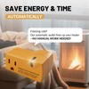 MAXKOSKO 4 PCS Freeze Thermostatically Controlled Outlet，Automatically Turn On Below