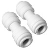 iSpring 154KX2 Inline Quick Connect Fitting 1/4" x 1/4", 2
