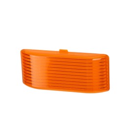 Replacement Lens Parts for RV Exterior Porch Light, Plastic Trailer Light Lens Camper Outside Lights Cover Accessories Compatible with BARGMAN 34-78-517,515, 522 (Orange)