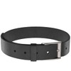 H&H Men's Leather Belt Black for Men Leather Suit Jeans