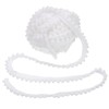 QUARKZMAN 10 Yards Pom Pom Trim Ribbon, 0.5 Inch Wide