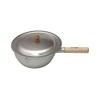 Taniguchi Metal Japanese Craftsman Yukihira Pot, Multi-Purpose Lid, Silver, 8.7