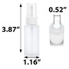JUVITUS 1 oz / 30 ml Clear Natural Plastic HDPE