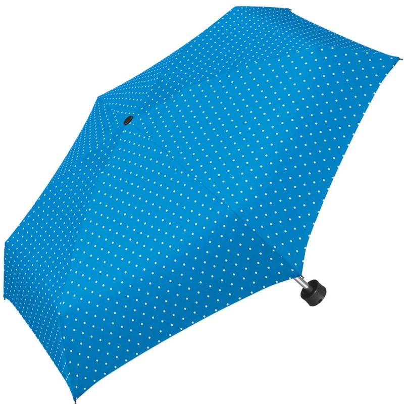 Ultra Mini Pocket Umbrella Women's Umbrella Flash Dots, lightblue, Super
