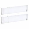 2-Pack Adjustable Drawer Dividers - 11.6–19.6 in Expandable Organizers for