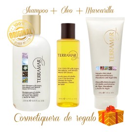 Tratamiento Capilar Óleo, Shampoo, Mascarilla Terramar Regal