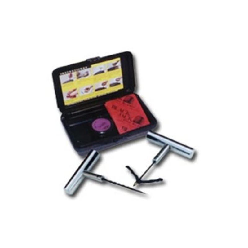 Tire Plug Starter Kit W/Chrome Tools