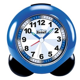 Scout 280001060 Alarm Clock Analogue Plastic Boy Blue