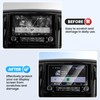 Canvcle 2PCS Screen Protector for 2021-2024 Nissan Titan PRO 4X,