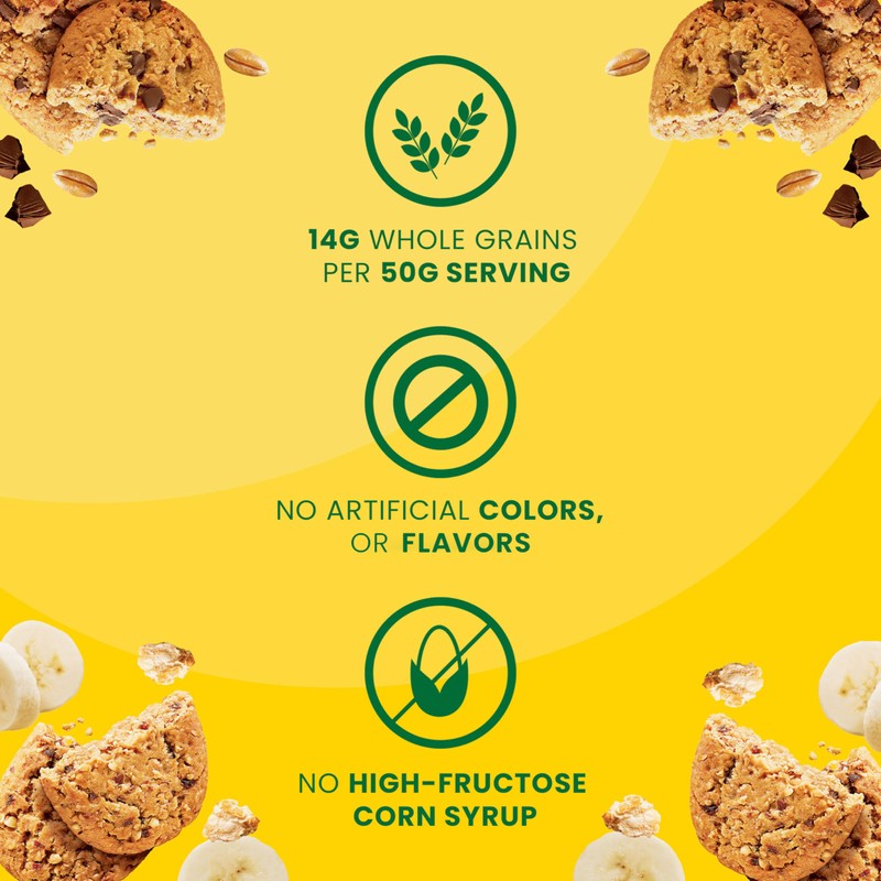 belVita Soft Baked Breakfast Bars Variety Pack, Banana Bread and