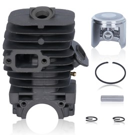 Adefol Cylinder Piston Kit for Echo CS-350 CS-351 CS350T CS-350TES Chainsaw, 39mm Cylinder & Piston Kit for Echo CS-350TES Series Chainsaw Replace 021009250 P021-009230