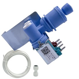 W10179146 Water Inlet Valve Compatible with Whirlpool kenmore maytag amana kitchen aid ikea Refrigerator, Replacement for WPW10179146 W10155357, 1546655, AP6016381, PS11749668 etc. 3-Year Warranty